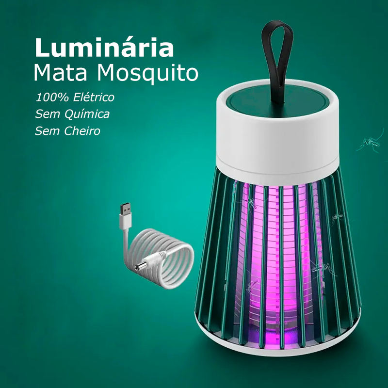 Luminária ZumbidoZero - Exterminadora de Mosquito