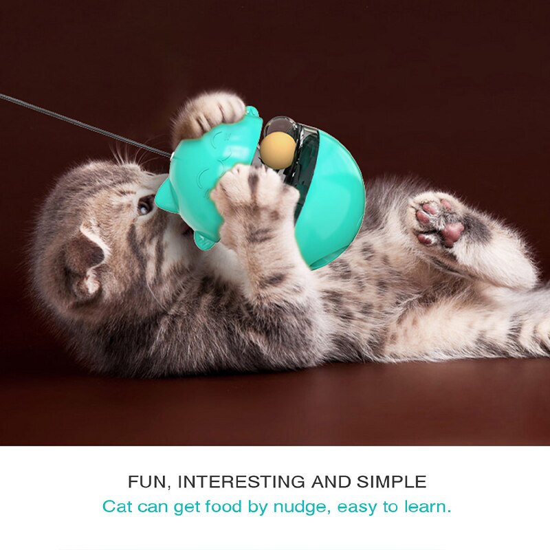 Brinquedo Educativo para Gatos com Dispenser de Petiscos
